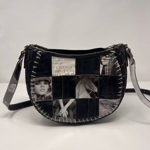 One of a kind Vintage Ralph Lauren Custom Made Crossbody Tire Bag Y2k